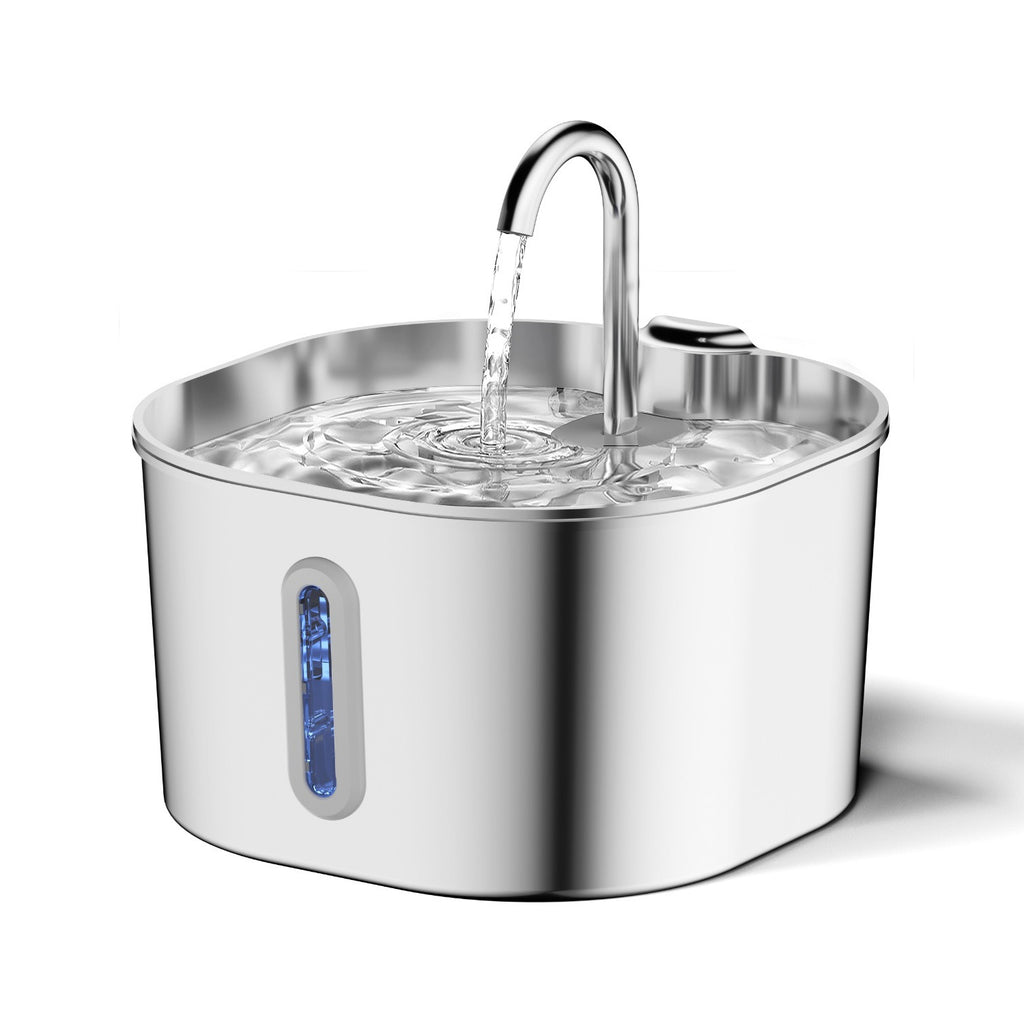 Auto Refill Steel Pet Water Fountain